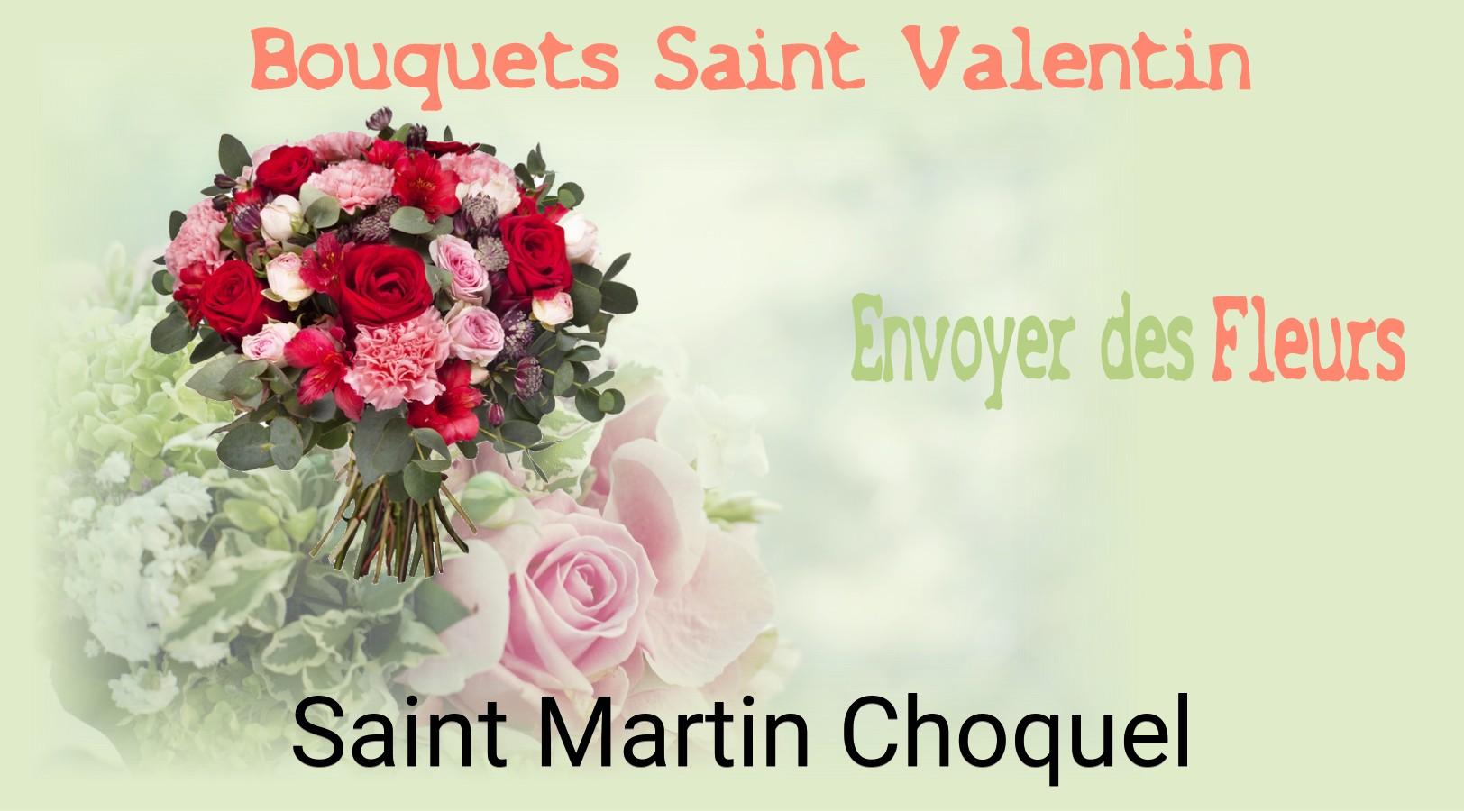 Roses de Saint-Valentin livrées à Saint-Martin-Choquel